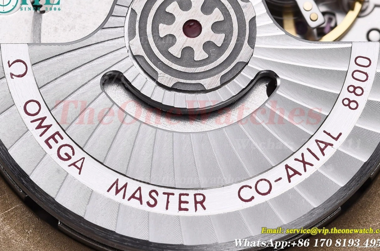 Seamaster GDF SS MY8215+Free 42mm 300m Nylon SS Grey Strap 0108